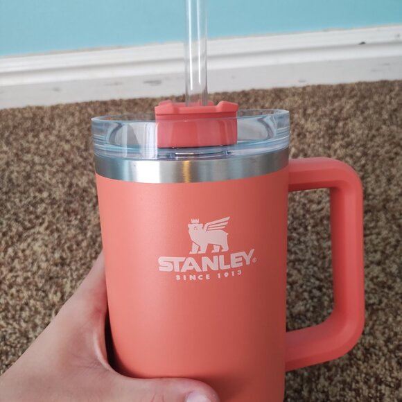 RARE GRAPEFRUIT COLOR STANLEY QUENCHER - Picture 3 of 4